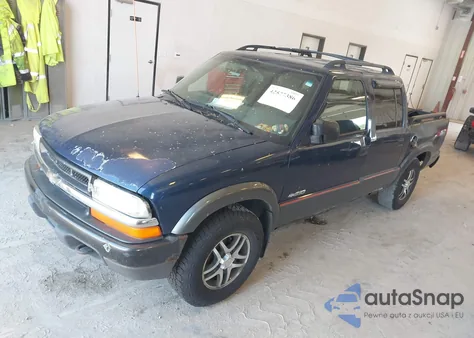 2004 Chevrolet S-10 Ls из США, поврежденный, VIN 1GCDT13X54K101701